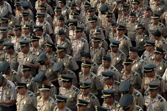 policia peruana Venezuela Awareness